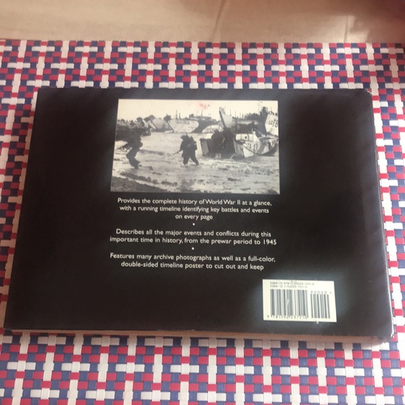 The Timeline of World War II Hardcover Book - Picture 3 of 3